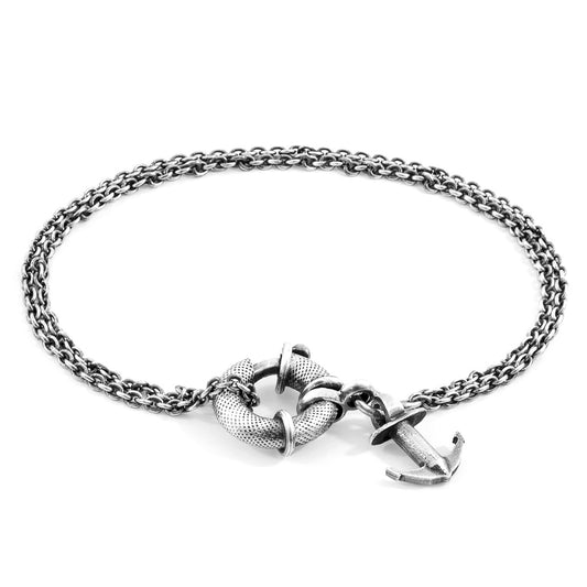 ANCHOR & CREW Clyde Anchor I Silver Chain Bracelet