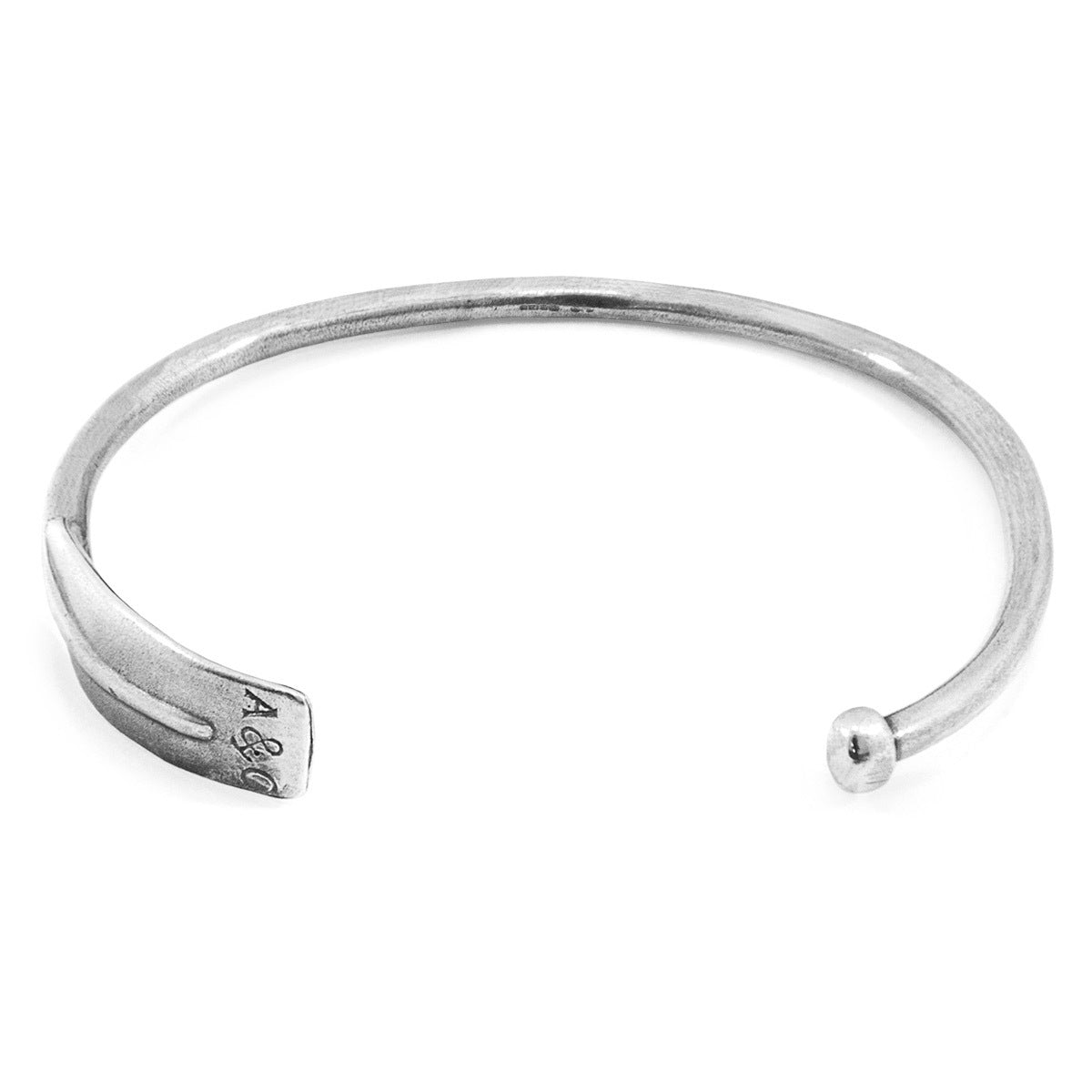 ANCHOR & CREW Paddle Navigation Silver Bangle