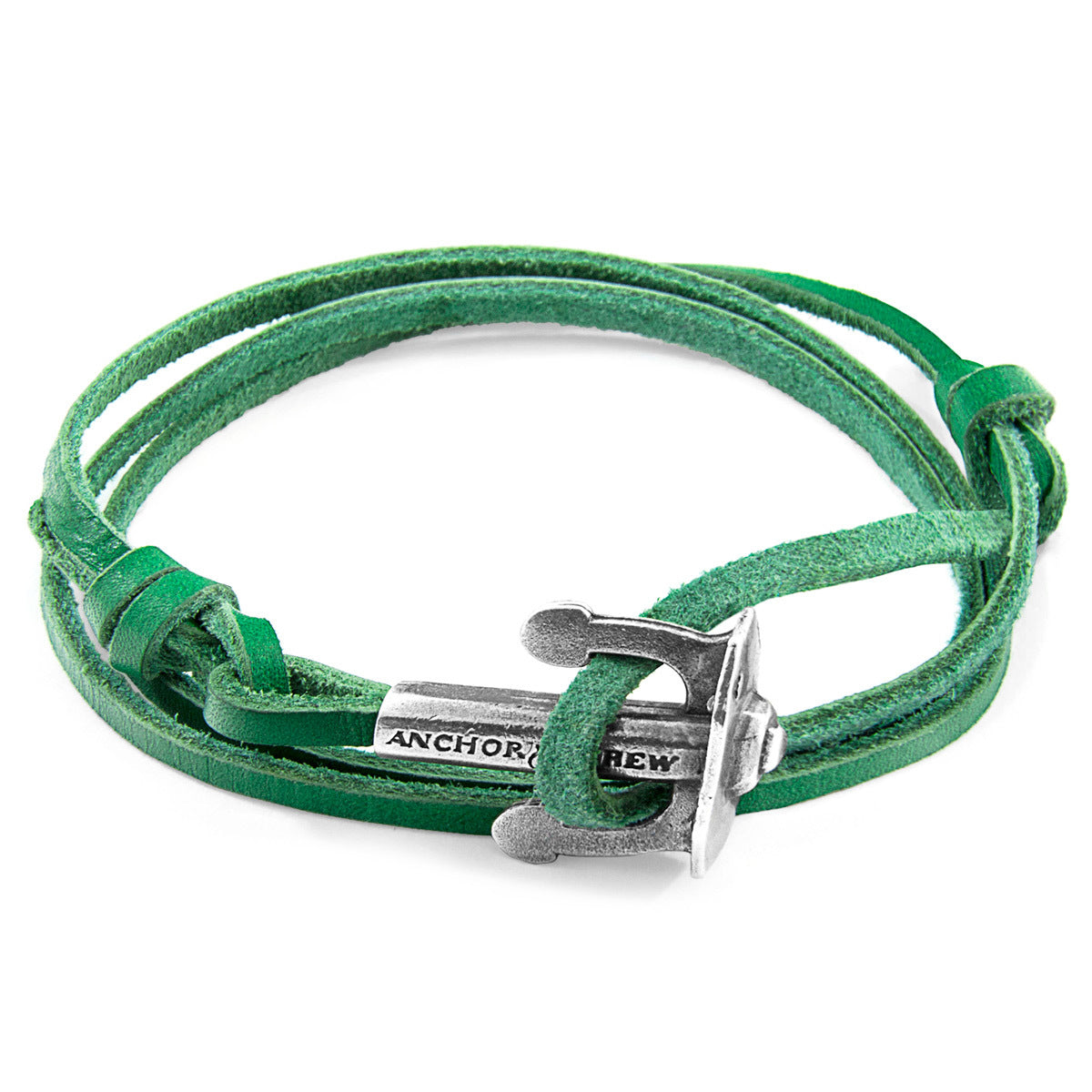 ANCHOR & CREW Union Anchor Fern Green Bracelet