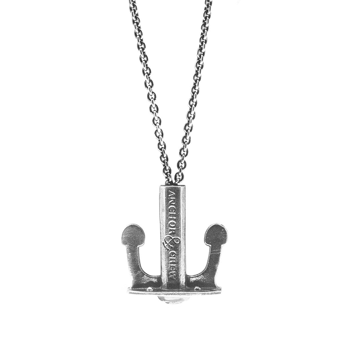 ANCHOR & CREW Union Anchor Signature Silver Necklace