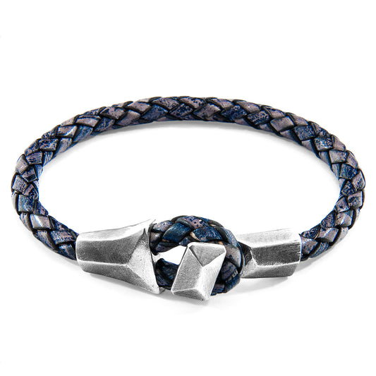 ANCHOR & CREW  Alderney Bracelet Indigo Blue