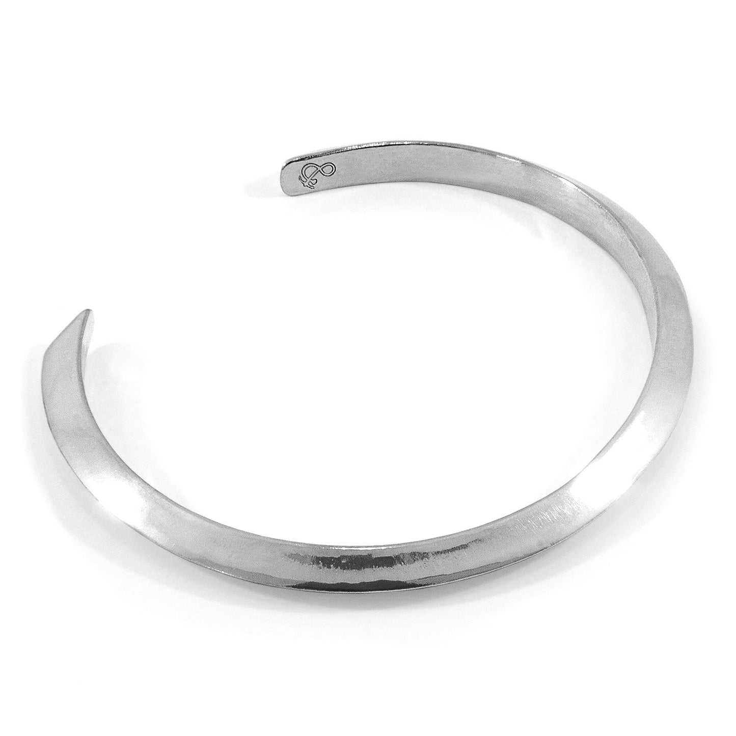 ANCHOR & CREW Benson Triagonal Maxi Wayfarer Silver Bangle