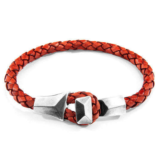 ANCHOR & CREW  Alderney Bracelet Amber Red