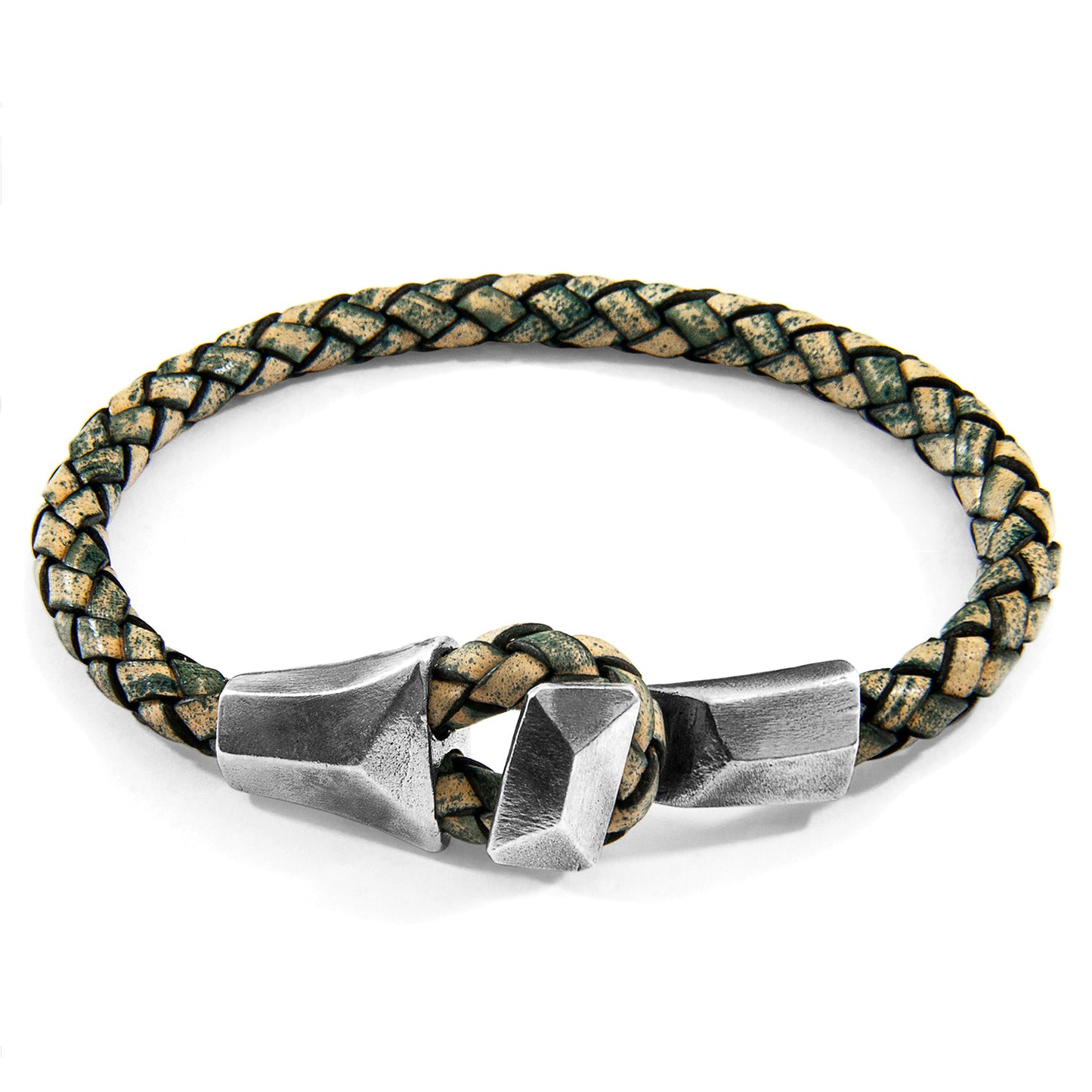 ANCHOR & CREW  Alderney Bracelet Petrol Green