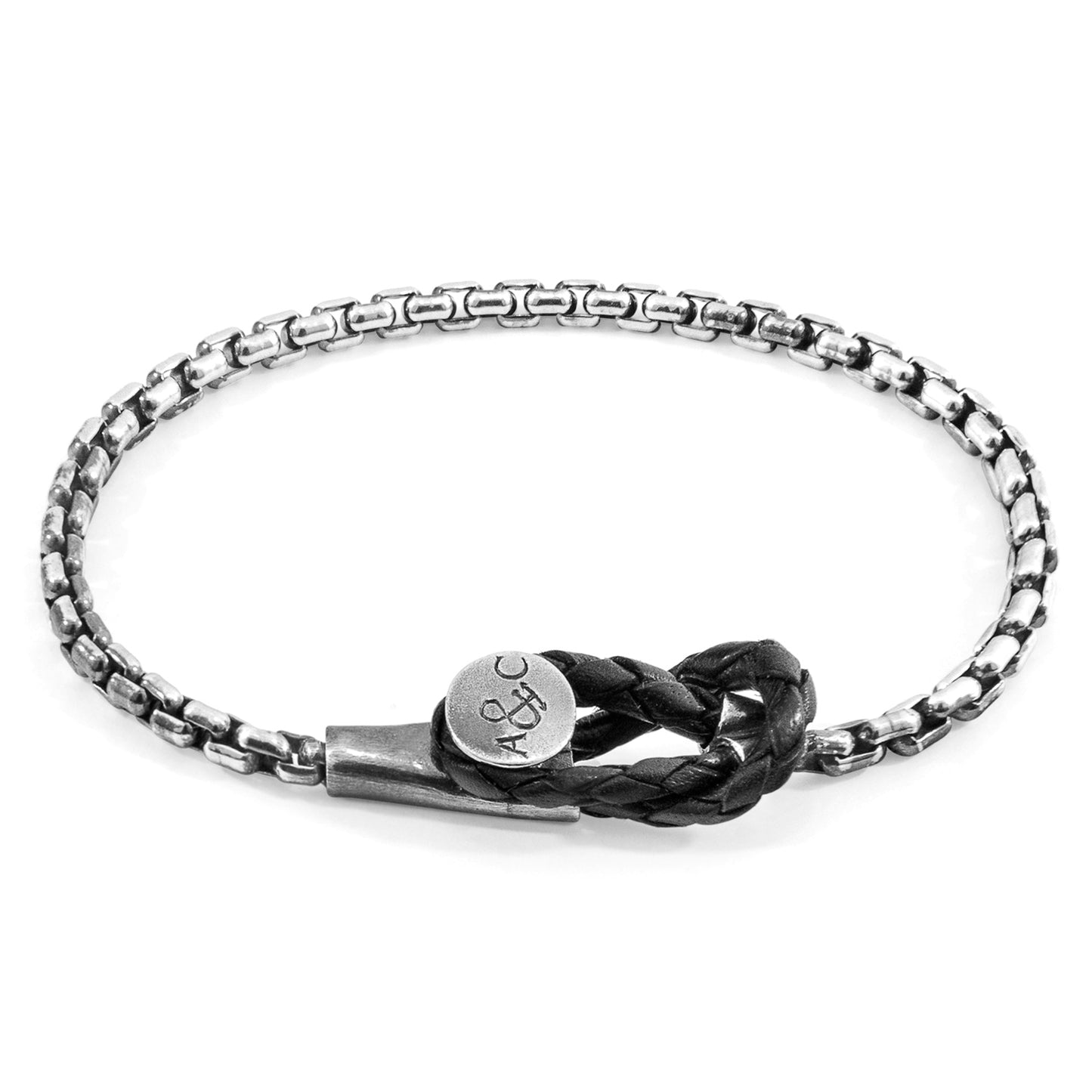 ANCHOR & CREW Dundee Mooring Silver Chain Bracelet