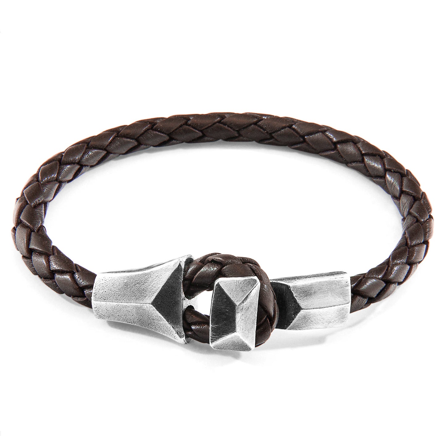 ANCHOR & CREW  Alderney Cacao Brown Bracelet